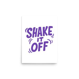 Shake It Off - Epilepsy Awareness Poster