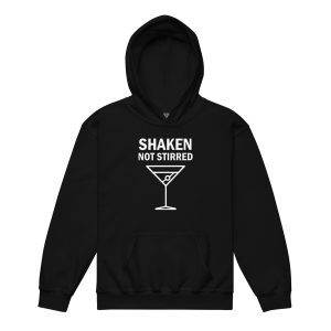 Shaken Not Stirred-Epilepsy Awareness Kids hoodie