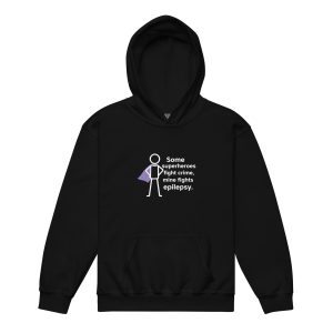 Some One Superheroes - Epilepsy Awareness Kids hoodie