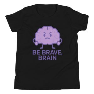 Be Brave, Brain - Epilepsy Awareness KidsT-Shirt
