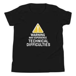 Warning May Experience - Epilepsy Awareness Kids T-Shirt